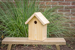 Vogelnestkastjes.