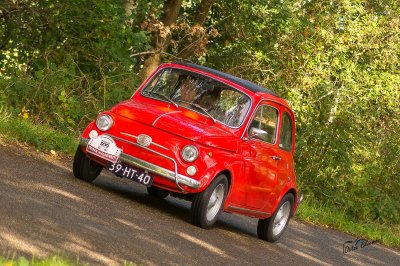 Fiat 500 fryske wâldenrit.